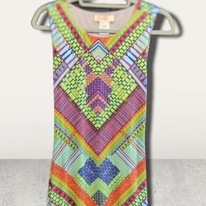 Mara Hoffman Printed Peekaboo Back Mini Dress
